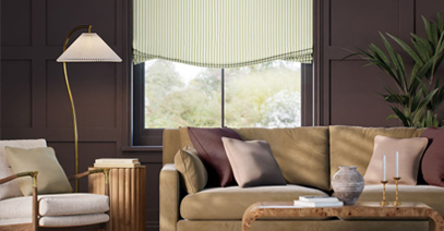 Relaxed Roman Blinds